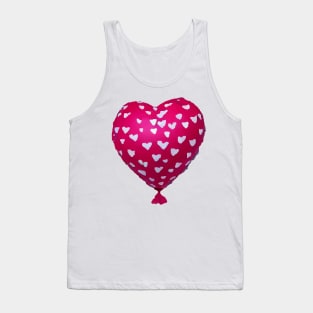 Love Heart Balloons Tank Top